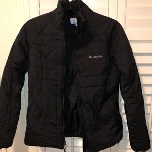 columbia black puffer jacket